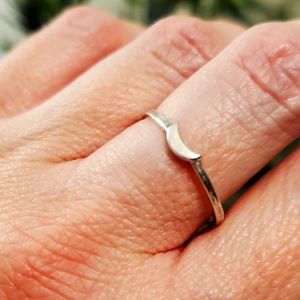 Pura Vida Half Moon Ring